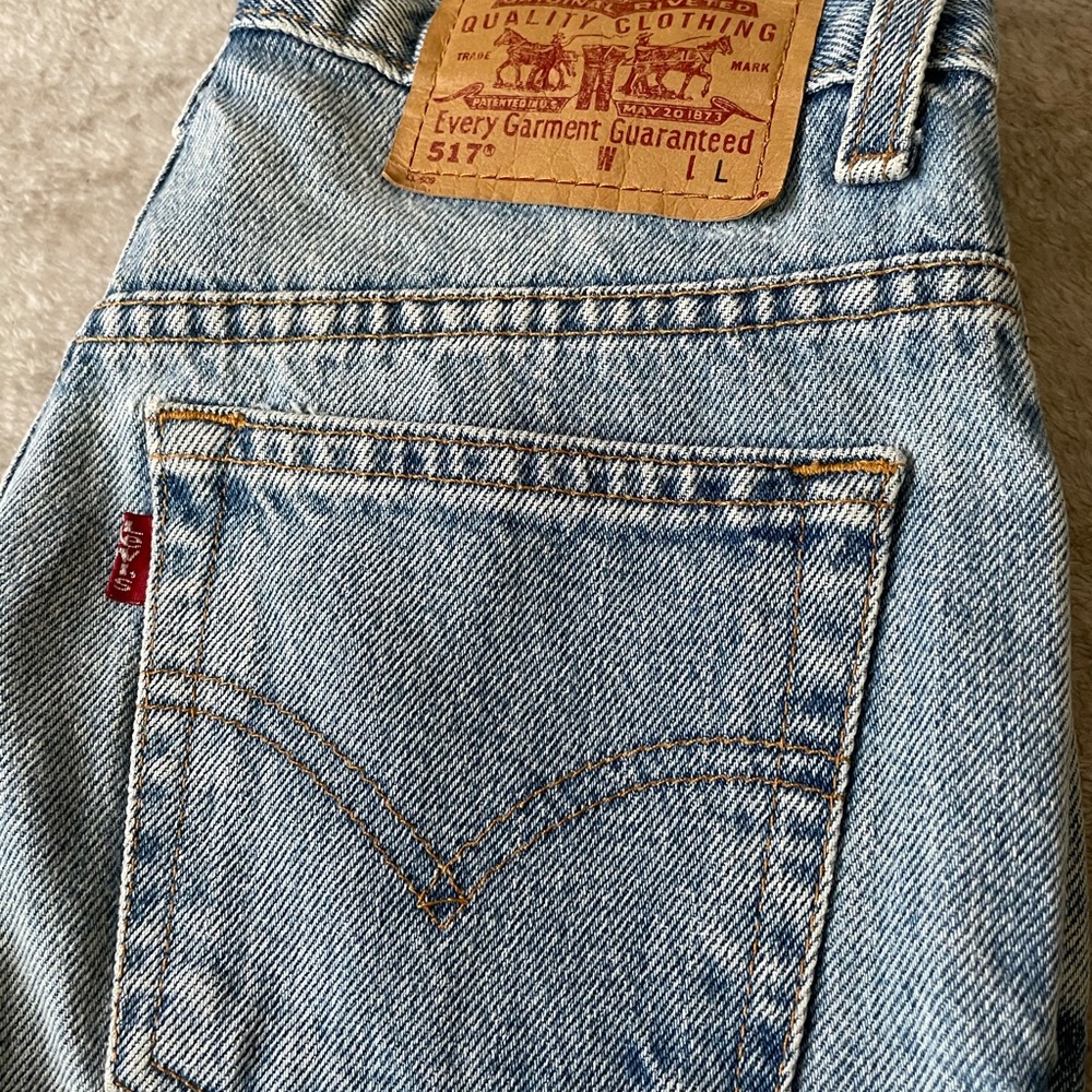 Vintage 90s Levis 517 Slim Fit Slim-Fit Boot Cut